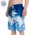 Quần đi biển Surfcuz cho nam nhanh khô kỳ nghỉ bên bờ biển năm quần ngắn mùa xuân quần short kích thước lớn người đàn ông bơi thân cây dừa - Quần bãi biển 	các loại quần đi biển	 Quần bãi biển