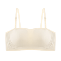 Strapless underwear for women push-up small breasts non-slip anti-exposure seamless tube top thin invisible back bra