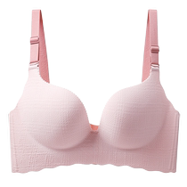 Underwear for women with small breasts push-up support anti-sagging traceless soft support no wire ring breast reduction large breasts display summer bra