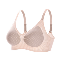 Seamless underwear for women with big breasts small breasts and push-up summer thin style no steel ring anti-sagging secondary breasts beautiful back bra