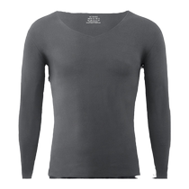 Arctic velvet thermal underwear for men seamless heating inner wear plus velvet base layer top thin autumn clothes and long trousers set