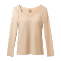 Arctic Velvet Slim Bottoming Vest Top Seamless Heating Warm Underwear Womens No Wire Ring Fixed Cup Womens Winter