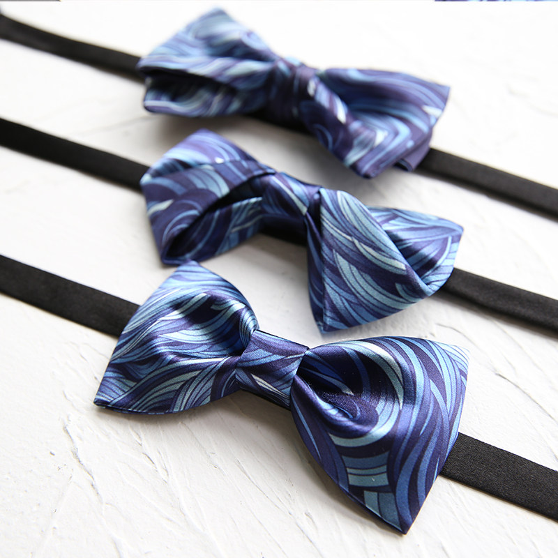 notknot original handmade collar pocket towels with groom collar knots the waves tattooed bow tie male collar knots