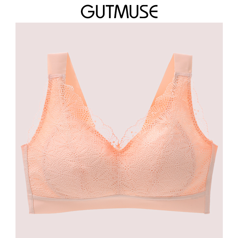 Cuddling Poetry Lingerie Woman No Steel Ring Small Chest Coalless Bra Slim Bra Sexy Lingerie Lady Slim