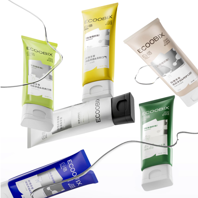 【胡可推荐】白惜锁白抗糖牙膏护龈低氟牙齿清新口气100g