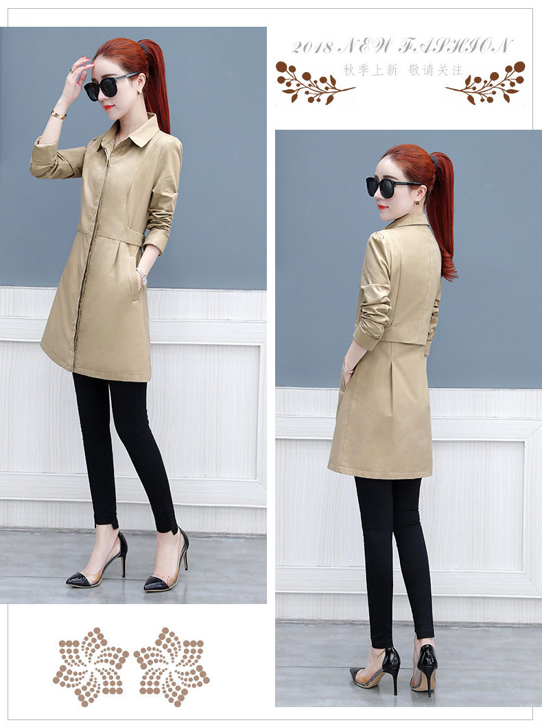 Trench pour femme en Coton - Ref 3227759 Image 19