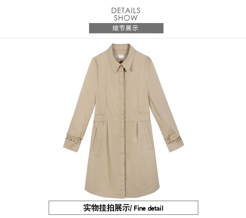 Trench pour femme en Coton - Ref 3227759 Image 24