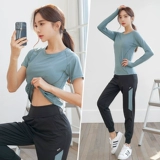 Летний дорожный спортивный костюм для спортзала, быстросохнущая одежда для йоги, для бега, оверсайз