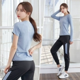 Летний дорожный спортивный костюм для спортзала, быстросохнущая одежда для йоги, для бега, оверсайз