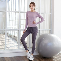 Сиреневый лонгслив, комплект, штаны