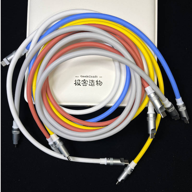 Ultra-soft silicone thunderbolt 3 4 lengthened 0 5-3m meter custom typec40G charging active data cable