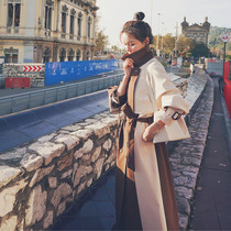 Temperament Goddess Fan Yinglun windbreaker womens long knee 2021 spring and autumn clothes New popular Korean loose coat