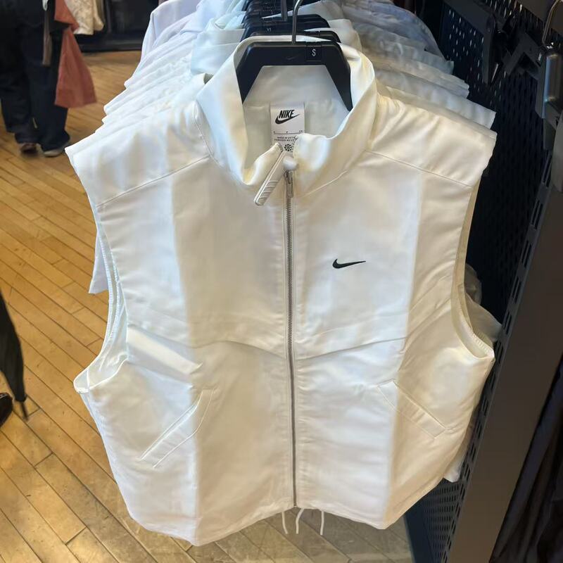 Nike Women's Comfortable, Breathable, Versatile Casual Sports Running Stand-Up Collar Vest Hv2473-133 Nike Women's Comfortable, Breathable, Versatile Casual Sports Running Stand-Up Collar Vest Hv2473-133