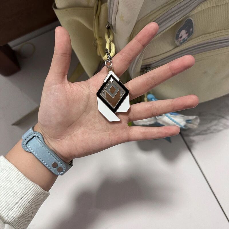 Game Merchandise Valorant Keychain Pendant Metal Backpack Charm
