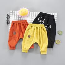 Boys sports trousers casual pants 2021 Spring and Autumn New Children Baby childrens clothing girls casual children pants