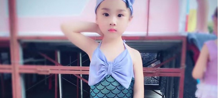 Nàng tiên cá áo tắm cho bé gái Công chúa Hàn Quốc dễ thương cho bé Bộ đồ bơi bé gái một mảnh đồ bơi nàng tiên cá