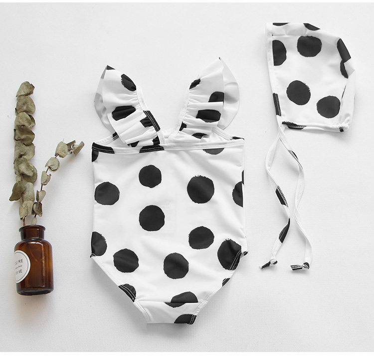 Đồ bơi cho trẻ em gái Dễ thương Xiêm polka Dot Công chúa Cô bé Bé 1-3 tuổi Đồ bơi Spa quần bơi nam