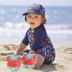 Áo ấm cho trẻ em áo tắm chống nắng cho bé trai và bé gái Bộ đồ bơi bé một mảnh cho bé quần áo lướt nhanh