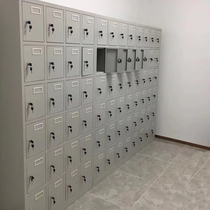 Factory direct sales custom employee cabinet locker locker metal cabinet 32 ​​doors shoe cabinet 24 grid cabinet with lock plus layer cabinet