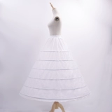 Юбка 6 акций Большой слойной подкладок