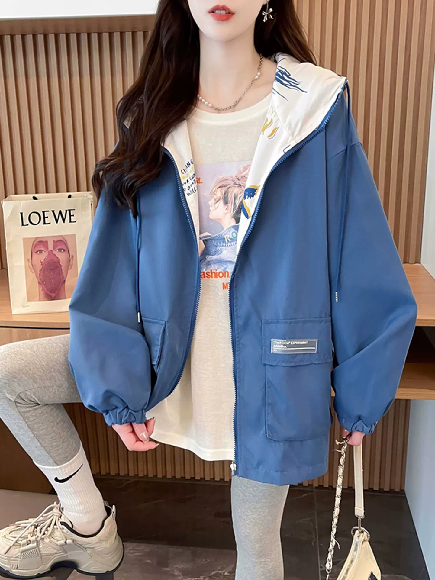 Дизайнерское trench coat, куртка, осенняя толстовка-худи, кардиган, тренд сезона, для подростков
