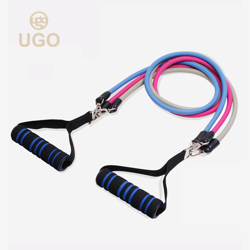ugo new elastic rope fitness men's elastic band Pectoral muscle training equipment tension band household resistance exercise aids
