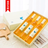 三毛 Ледяное вино белое вино сладкое красное вино 2 наполненные маленькие бутылки, чтобы прислать чашку шампанского женского фруктового вина цельная коробка подарочная коробка