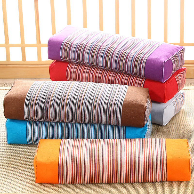 Summer buckwheat pillows buckwheat pillows Old coarse cloth pillow core Students Dormitory Hard Pillows for sleeping Home High sleepers
