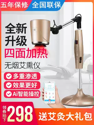 Moxibustion fumigation instrument Household instrument box beauty salon special physiotherapy instrument box portable moxibustion health machine moxibustion plus moxibustion