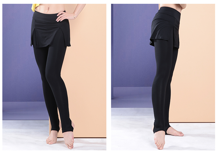 Qia bụng khiêu vũ quần đồ lót đào tạo quần legging váy Oriental dance quần áo tập thể dục quần áo quần áo phụ nữ - Khiêu vũ / Thể dục nhịp điệu / Thể dục dụng cụ giày múa ballet mũi cứng