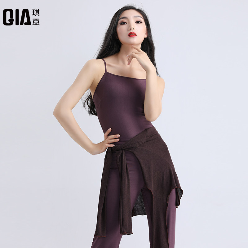 (5 fold clearance) Qiya belly dance practice suit 2021 New set sling sexy Oriental Dance Dance suit