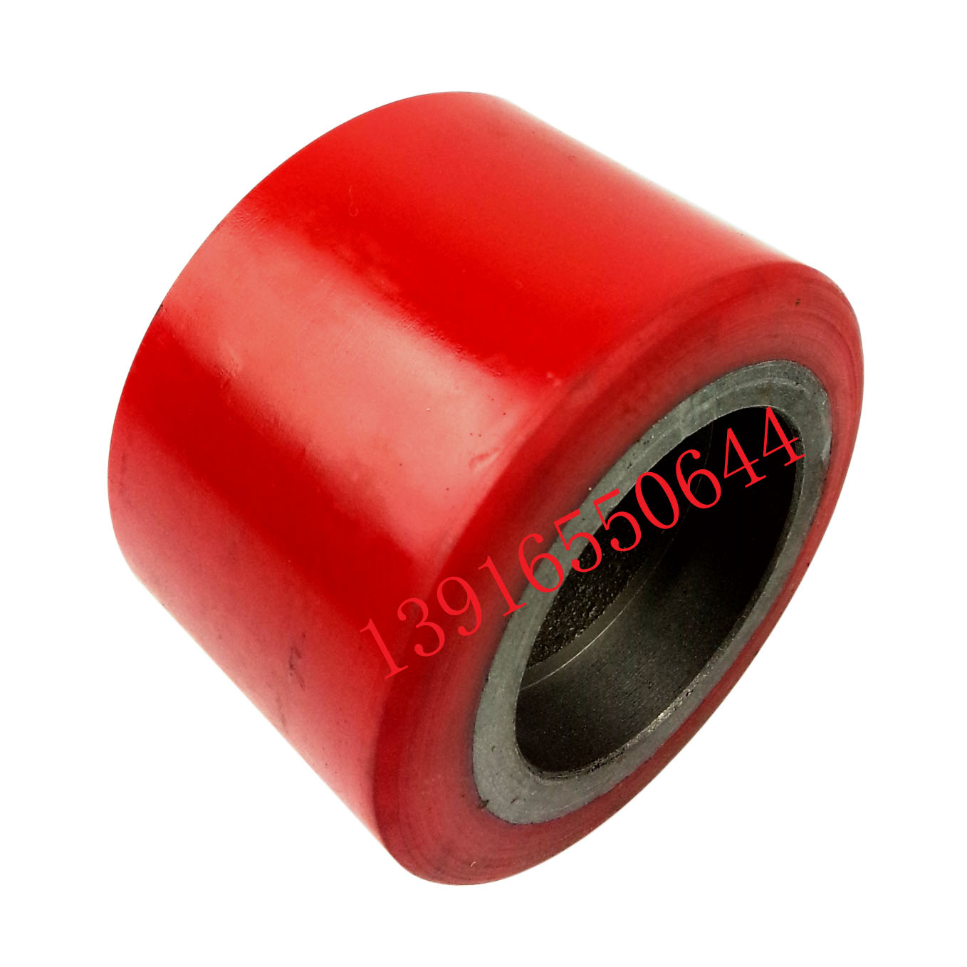 Linde manual stacker wheel caster accessories manual hydraulic truck PU wheel front wheel 80X55-47mm