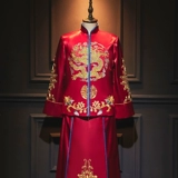 Мужчины Xiuhe Service 2020 Новые китайские замужние мужчины мужчины Xiuhe's Costume's Dragon и Phoenix Gine Gold