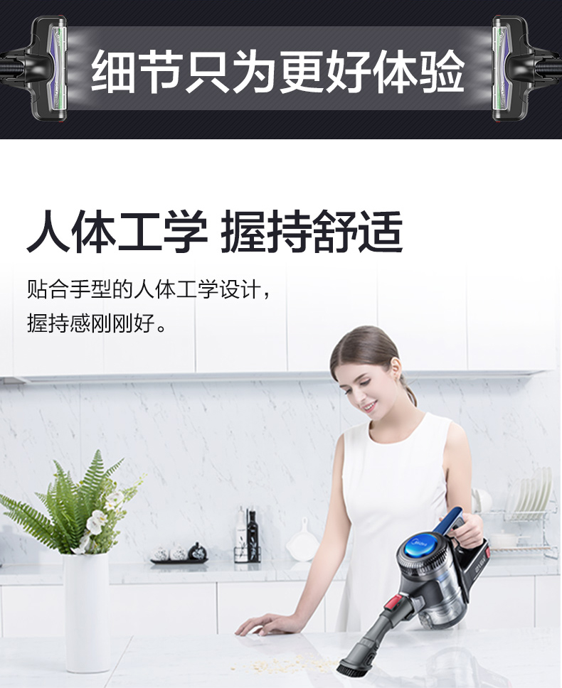 máy hút bụi xiaomi deerma Máy hút bụi không dây đẹp gia đình mạnh mẽ cầm tay máy hút bụi im lặng nhỏ không dây mạnh mẽ ngoài máy P3 - Máy hút bụi máy hút bụi giá rẻ