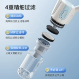 Midea беспроводной пылесос, больший всасывающий всасывающий, световой звук Снятые клещи, держащие легкие ковровые вакуумные волосы Q2