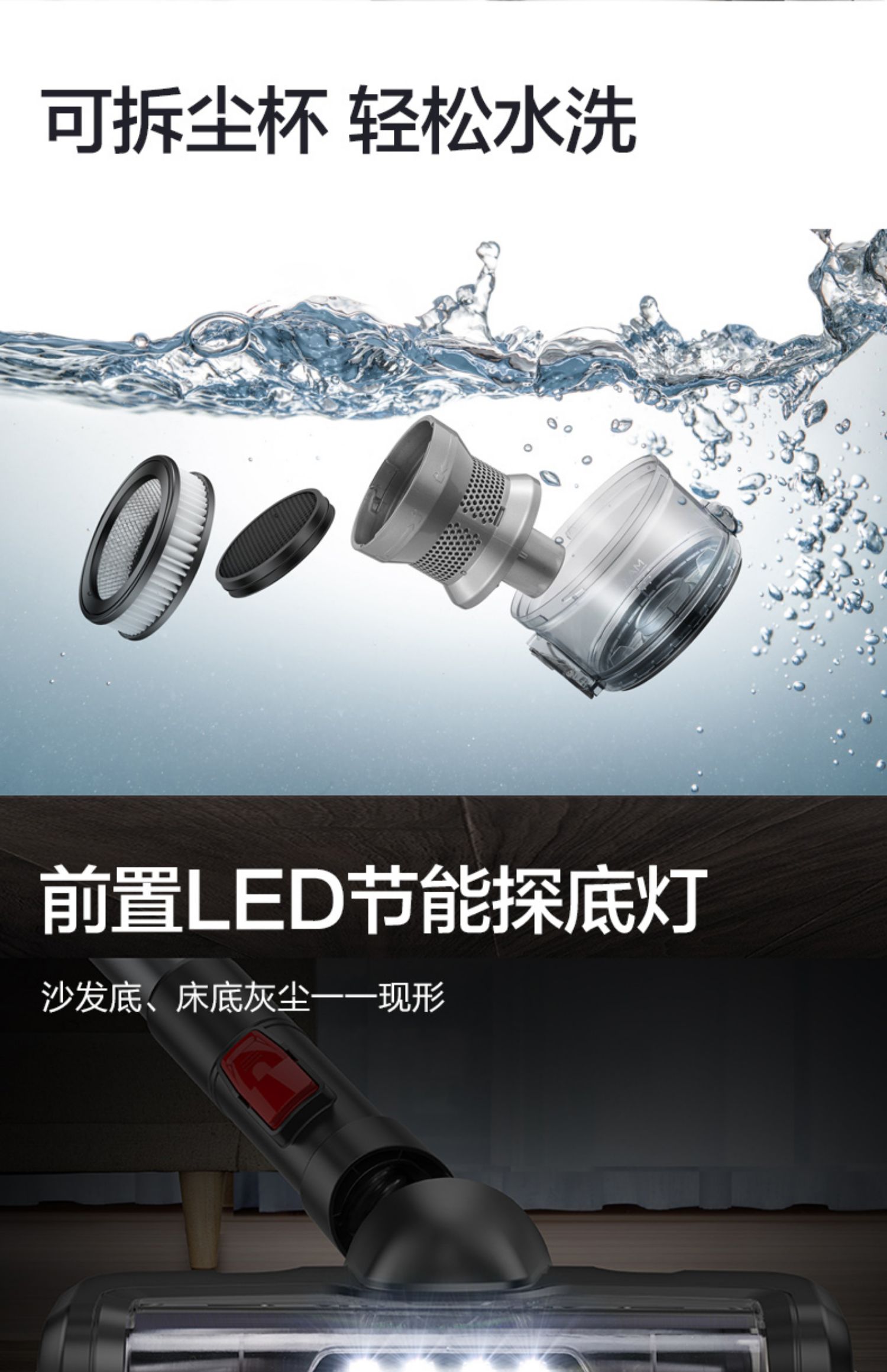 máy hút bụi xiaomi deerma Máy hút bụi không dây đẹp gia đình mạnh mẽ cầm tay máy hút bụi im lặng nhỏ không dây mạnh mẽ ngoài máy P3 - Máy hút bụi máy hút bụi giá rẻ