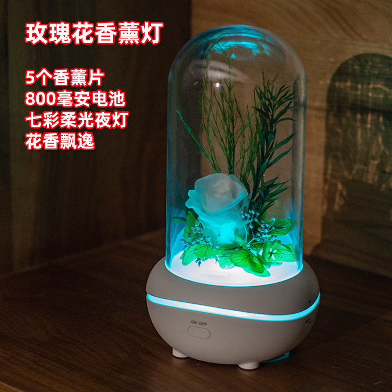 Red Rose Flower Scented Lavender Girls Bedroom Wireless Scented Scents of Essential Oils Essence sheet Aroma Machine Valentine's Valentine's Day