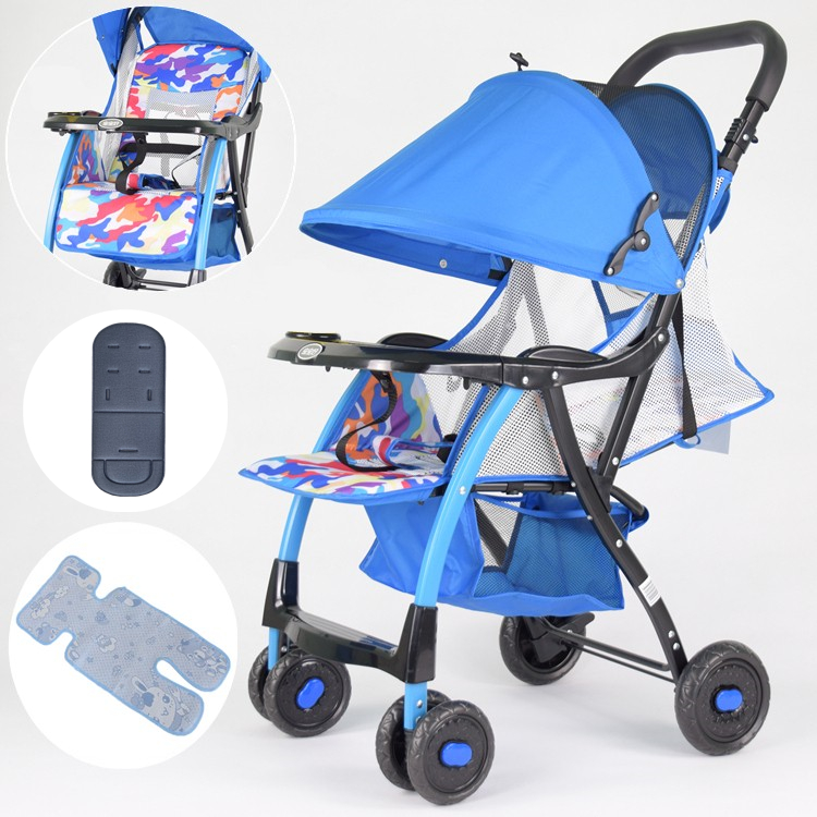 Baby good baby stroller can sit, lie down, light, compact and foldable 0-3 years old baby breathable four-season universal stroller