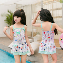 Xinhang 2019 new girl split two-piece princess skirt childrens swimsuit comfortable triangle jumpsuit swimsuit