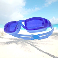 Синий прозрачный