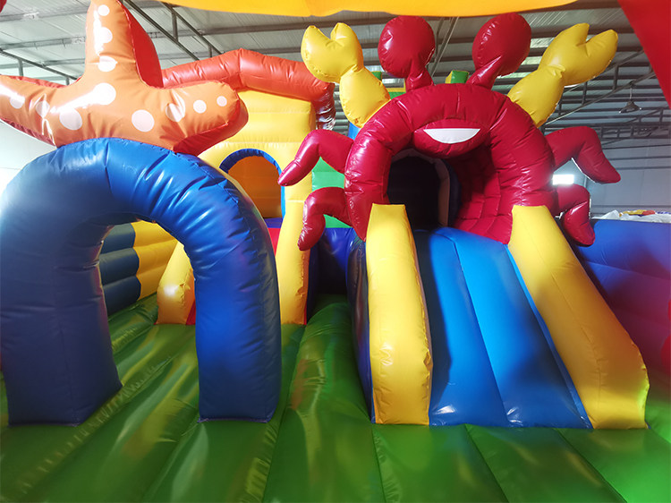 Батут 充气城堡4米x5米20平方米海洋之星城堡海底世界元素可定制 OTHER