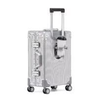 Серебряная цельноалюминиевая утолщенная чашка для воды.