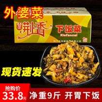  Jingxiang next meal Grandmas dish Hunan spicy appetizing dried radish bulk Xiangxi farmhouse homemade pickles pickles