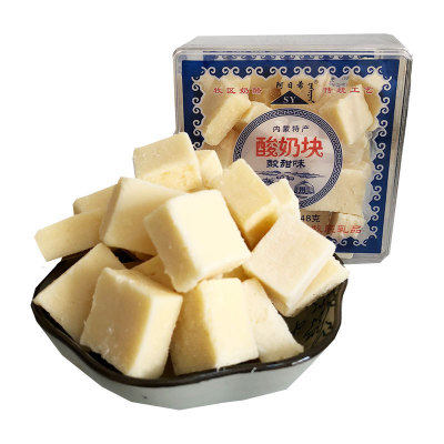 Inner Monte prairie snacks dairy products herdsmen ready-to-eat sweet and sour cheese tofu milk bricks 248g box
