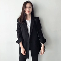 Xuân 2019 thời trang mới thời trang chuyên nghiệp kinh doanh phù hợp với áo khoác đơn giản - Business Suit áo blazer nữ