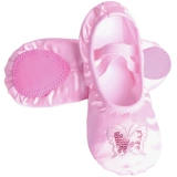 Детские туфли, розовая этническая обувь, балетки, мягкая подошва