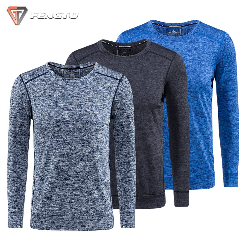 Autumn and winter new outdoor long-sleeved T-shirt tactical fleece thickened fashion thermal undershirt large size loose training uniform