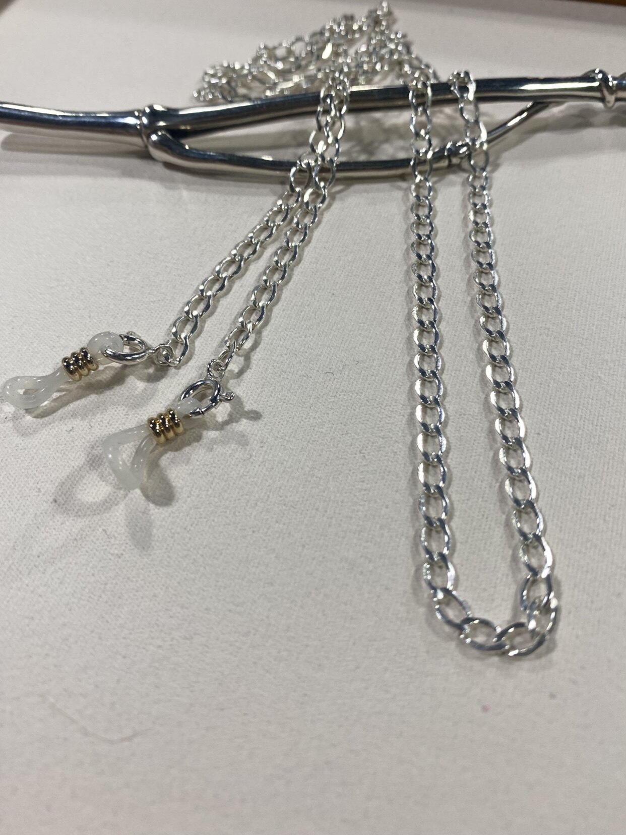 POWER Y|SEOUL SILVER JEWELRY|  70CM GLASSES CHAIN MASK CHAIN LONG SWEATER CHAIN