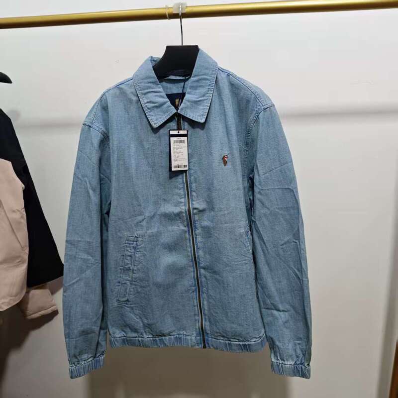 Polowalk New Vintage Style Cool Workwear Denim Jacket