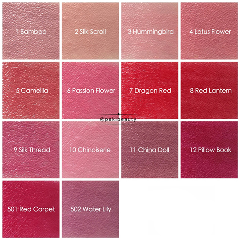CPB / Skin Key 18 New Matte Lipstick Son môi 4 5 7 8 9 10 12 103 504 505 - Son môi son ink màu đỏ cam